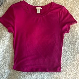Hot pink crop top from Bozzolo new condition never been worn